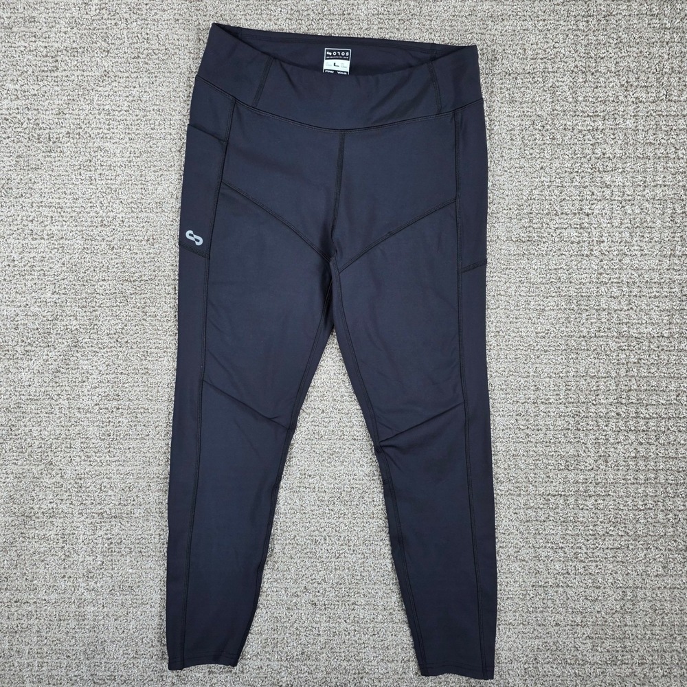 OROS Mens Solarcore Insulated Leggings Black Large Performance Running